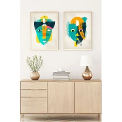 Wallity Uramljena slika Huhu95, 35x50 cm , 2 dela