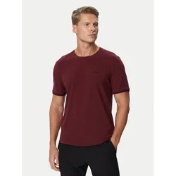 BOSS Majica Taul 50521245 Bordo rdeča Regular Fit