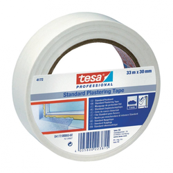 TESA Ometni trak Tesa Standard, 4172-03-02, (D x Š) 33 m x 30 mm, bele barve, PVC, 1 kolut