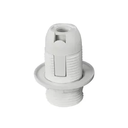 016-106 Grlo E14 PBT, za luster s navojem, 250 V, 2 A, T210, bijelo