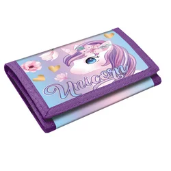 S-COOL SC2230 Dečiji novčanik Unicorn 26x12cm, Ljubičasti