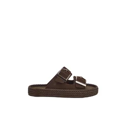 Trendyol Shoes Ženske sandale Takss25Sd00073, Braon