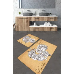 Lessentiel Maison Set 2 prostirke za kupatilo Šareni
