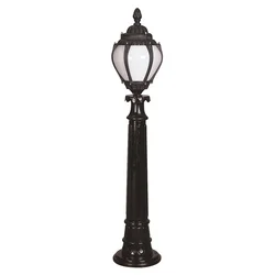 Opviq Spoljna lampa BSU-68202-BSY-BOP, 95 cm, Podna, IP65, E27, 60W, Crna
