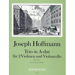 HOFFMANN:TRIO IN A-DUR FUR 2 VIOLINEN UND VIOLONCELLO