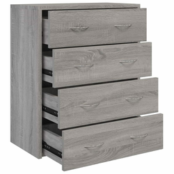 Komoda s 4 ladice 60 x 30,5 x 71 cm boja hrasta sonome