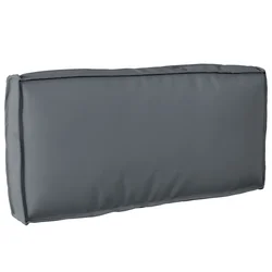 Jastuk Antracit 80 x 40 x 12 cm Oxford tkanina