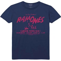 Ramones Roundhouse Navy Blue M Majica