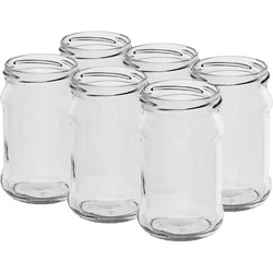 shumee Steklen kozarec brez pokrovčka DO 300 ml fi 66 - 6 kosov