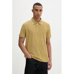 Calvin Klein Polo majica LV04LF214G Rumena Regular Fit