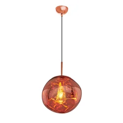 Wallity Luster L1258, 120cm, 26 cm, E27 , Roze-zlatna