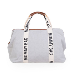 Child home Mommy Bag Signature,ručna torba ofwhite