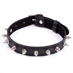 SuperLove Spikes Collar Choker Black