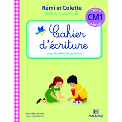 Cahier décriture Rémi et Colette CM1