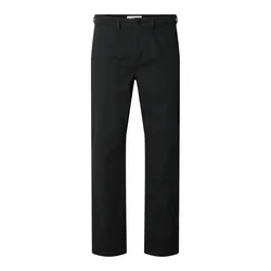 SELECTED Chino hlače SLMMiles črna