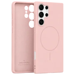 Velvet Touch MagSafe maska za Samsung Galaxy S26 Ultra - Roze