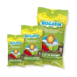 BOGATIN ORGANSKO GNOJILO V PELETIH 15 L