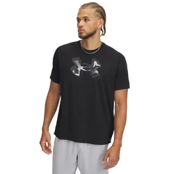 Under Armour M TECH PRINT FILL SS, maja, črna 1390208