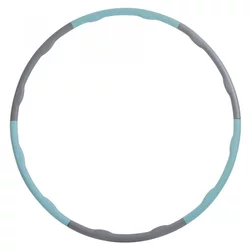 Schildkröt Hula-Hoop Power Ring obroč, premer 100 cm, sivo-moder