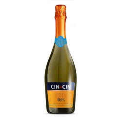 Cin&Cin bezalkoholno penušavo vino blanc 0,0% 0,75l