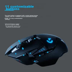 G Bežični gaming miš, 2.4GHz, Crni