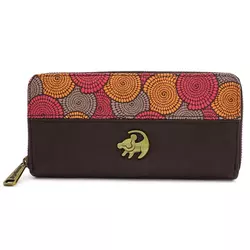 Loungefly LOUNGEFLY LION KING ZIP AROUND WALLET, (664339)