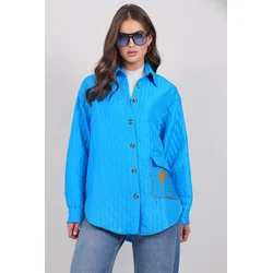 Trend Alacati Stili Ženska jakna Alc-X14986, Tamnoplava