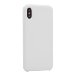 Maska Velvet touch za iPhone XS Max, Bela