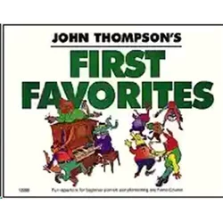 THOMPSONS:FIRST FAVORITES EASY piano