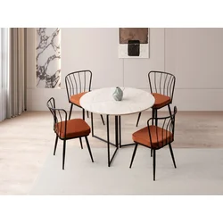 HANAH HOME Produžni trpezarijski sto Yaprak 1204