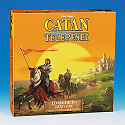 Catan - Mesta in vitezi, razširitev v madžarščini