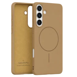 Velvet Touch MagSafe maska za Samsung Galaxy S25 Plus - Zlatna