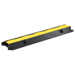 Rampa za zaštitu kabela s 1 kanalom gumena 100 cm