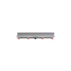 Enpro Talni odtok Linear floor drain to wall 650 mm, D 40 mm, lateral, square mat