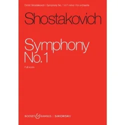 SHOSTAKOVICH:SYMPHONY NO.1 FULL SCORE