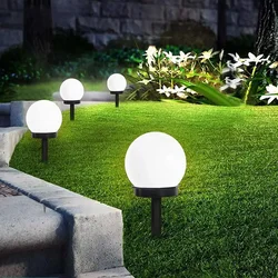 Solarne lampe kugle set 4kom
