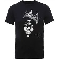 Notorious B.I.G. Majica Crown Face Unisex Black S
