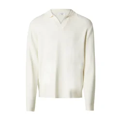 DAN FOX APPAREL Pulover Jaron off-bela