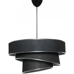 Opviq Couper Luster, Crno-srebrni