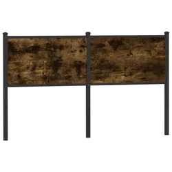 Vidaxl vidaXL Vzglavje postelje iz dimljenega hrasta 140 cm
