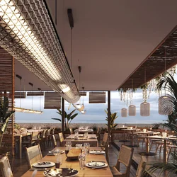 Bover LED viseča svetilka Nans Balis S/140, rjava/rjava, 140 cm - Dizajn - rjava, rjava - Aluminij
