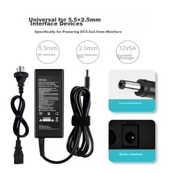 Mryc Adapter za napajanje za Lenovo, 12V, 5A