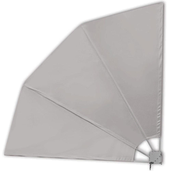 Sklopiva bočna tenda krem 210 x 210 cm
