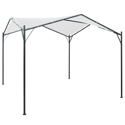 vidaXL Paviljon 3x3x2,6 m bel 180 g/m2