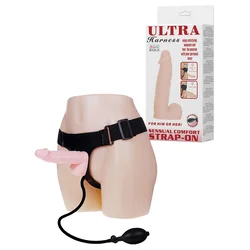 Strap-on gaćice sa penisom na pumpanje