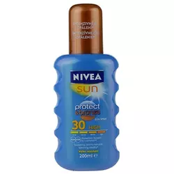 NIVEA SUN protect & bronze sprej za sunčanje SPF 30 200 ml