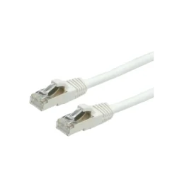 Value S/FTP Patch Cord Cat.6, halogen-free, white, 10m networking cable