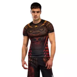 Venum Kompresiona majica Rashguard Quetzal Fury, Kratak rukav, Crna