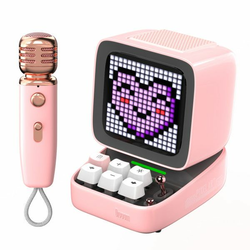 DIVOOM Bežični Bluetooth zvučnik DitooMic/ pink