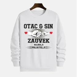 MAFIMI Muški duks Otac i sin najbolji prijatelji zauvek, Beli
